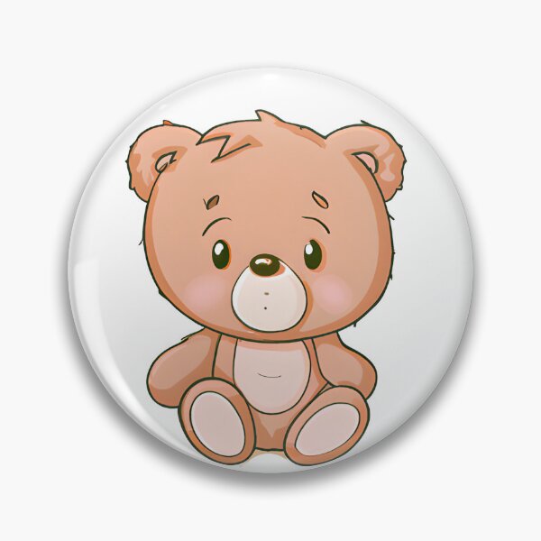 Item preview, Cute Kawaii Chibi Sticker: Bear designed and sold by Shelley Noel.