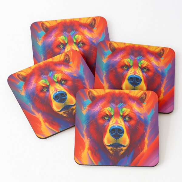 Item preview, red bear designed and sold by ViktorVigo.
