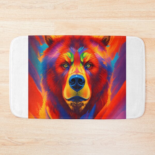 Item preview, red bear designed and sold by ViktorVigo.