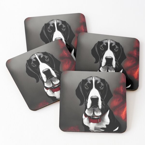Item preview, Basset Hound Dog Print 1 designed and sold by atangerprints.
