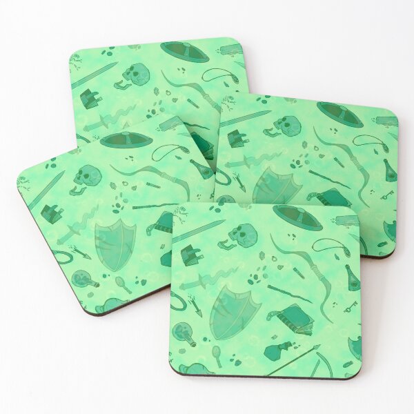 Item preview, Gelatinous Cube Insides- Green designed and sold by FearsomeArtisan.