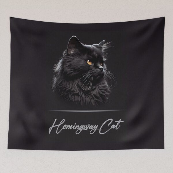 Item preview, Hemingway Cat Portrait designed and sold by Best-Breeds.