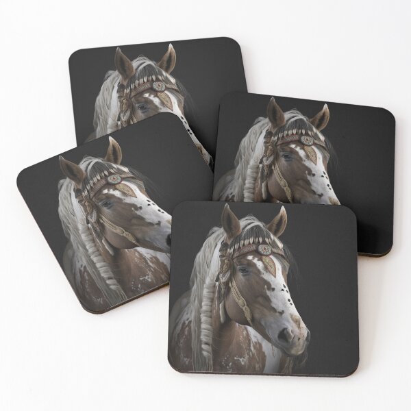Item preview, Horse Chieftain Portrait designed and sold by Bold-Balance.