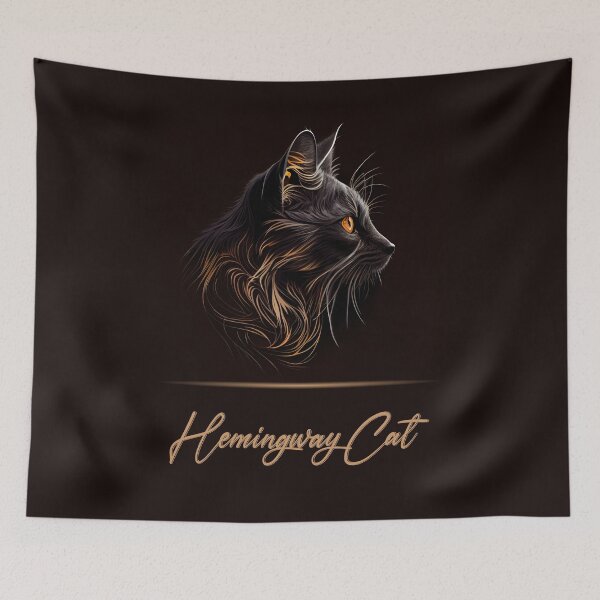 Item preview, Elegant Hemingway Cat designed and sold by Best-Breeds.