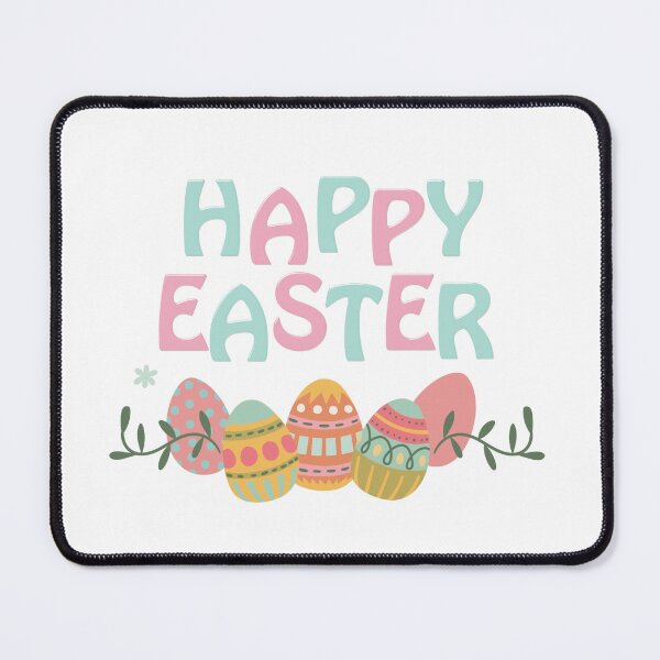 Item preview, Happy Easter Holiday with colorful eggs designed and sold by Artista-shop.