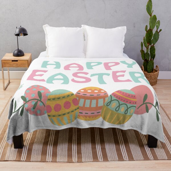 Item preview, Happy Easter Holiday with colorful eggs designed and sold by Artista-shop.