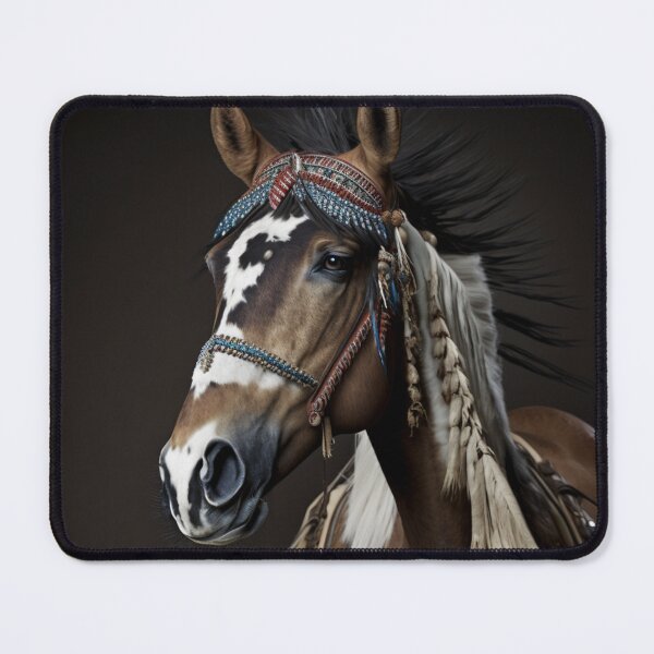 Item preview, Horse Chieftain Portrait designed and sold by Bold-Balance.