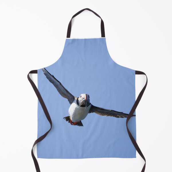 Item preview, Puffin flies back with a beak full of sand eels designed and sold by MartinPhotos.