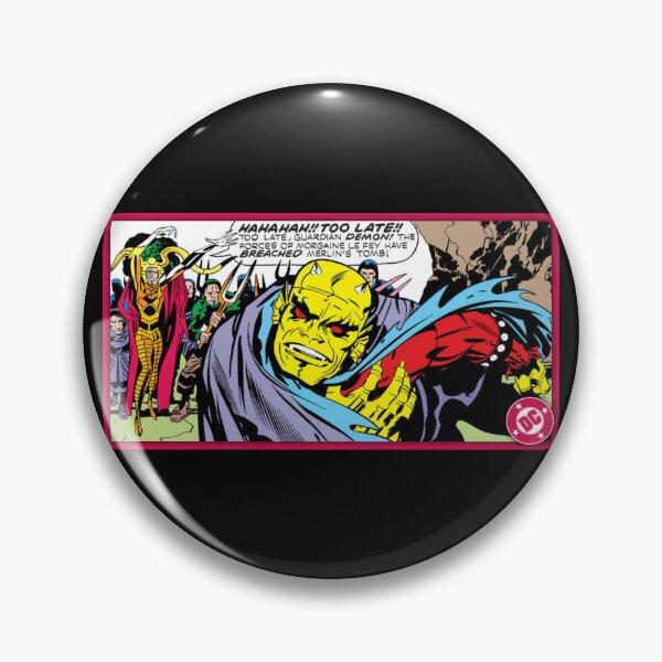 Item preview, D.C. Comics Random Moment #12 - Magenta Border - The Demon & Morgaine Le Fey designed and sold by MindScream461.