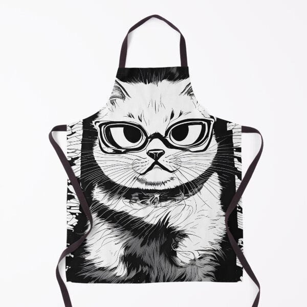 Item preview, cat with glasses designed and sold by ViktorVigo.