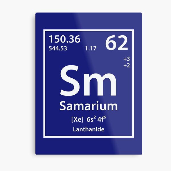 Aperçu de l'œuvre Samarium Element créée et vendue par cerebrands.