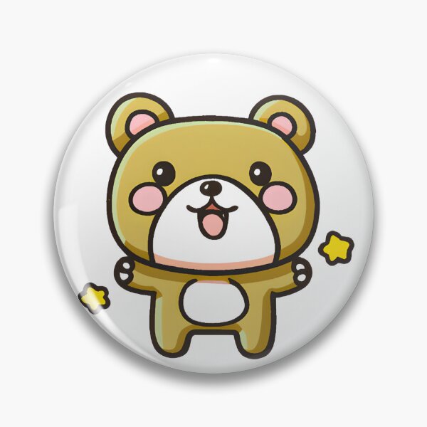 Item preview, Cute Kawaii Chibi Sticker: Bear designed and sold by Shelley Noel.