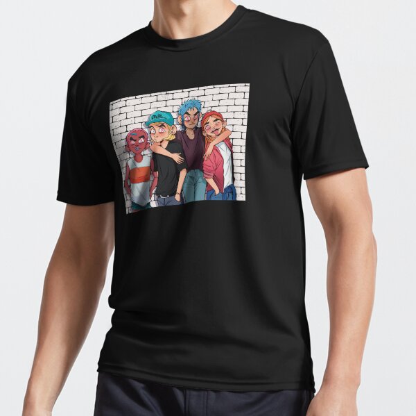 Cruel Crue - Virtual Band Art Pop Active T-Shirt