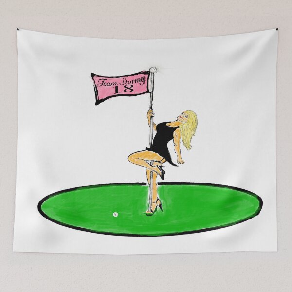 Item preview, Team Stormy Pole Dancing on the Green designed and sold by MrMonroe007 | Decor Dorm Office Graphic Generation XYZ.