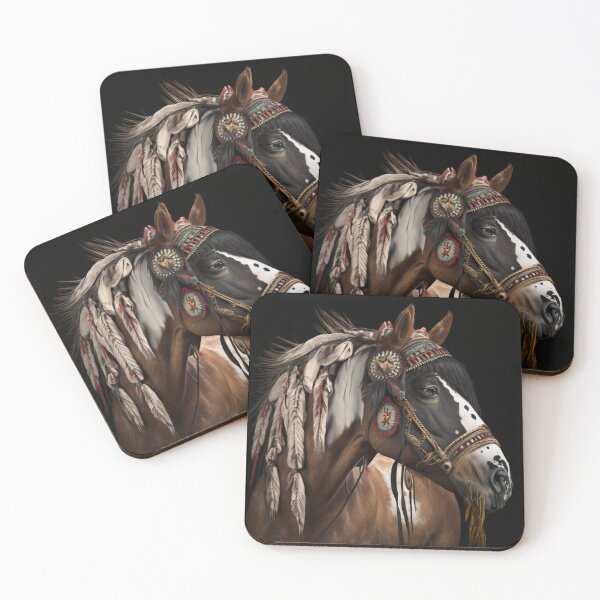 Item preview, Horse Chieftain Portrait designed and sold by Bold-Balance.