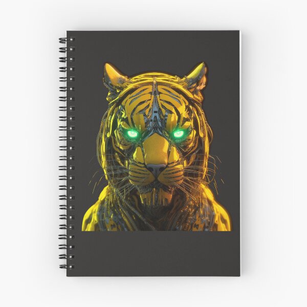 Item preview, Cyber Tiger Robot designed and sold by ArtisShops.