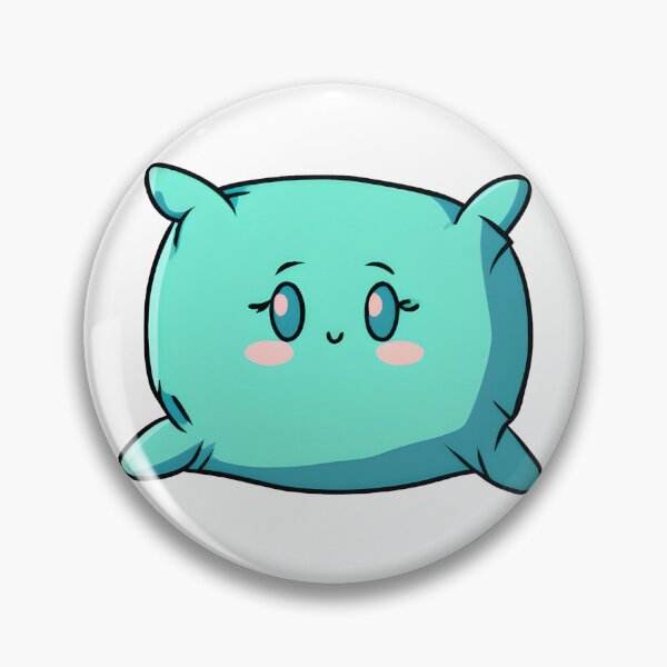 Item preview, Cute Kawaii Chibi Sticker: Pillow designed and sold by Shelley Noel.