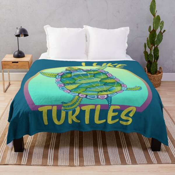 Item preview, I Like Turtles - Green Animal Lover designed and sold by Andreea Dumez.