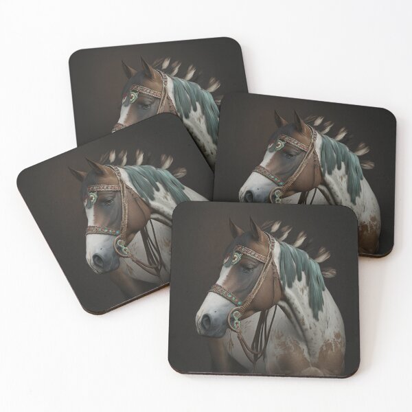 Item preview, Horse Chieftain Portrait designed and sold by Bold-Balance.