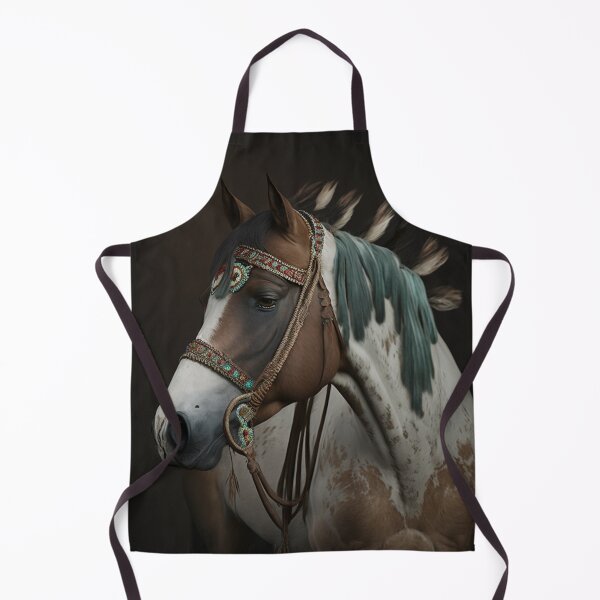 Item preview, Horse Chieftain Portrait designed and sold by Bold-Balance.