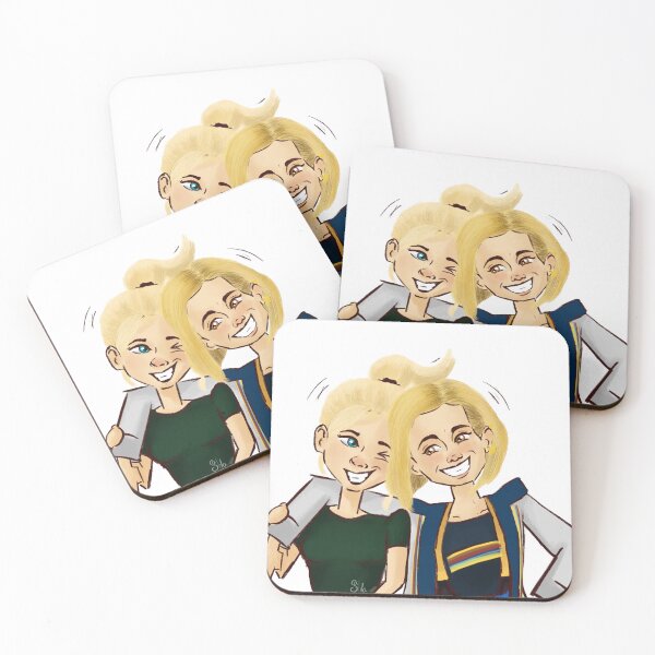 Item preview, Jodie Whittaker and Georgia Tennant designed and sold by acsalva.