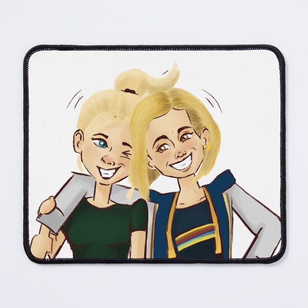 Item preview, Jodie Whittaker and Georgia Tennant designed and sold by acsalva.