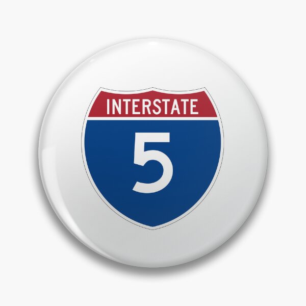 Artikelvorschau, Zeichen der Interstate I-5 entworfen und verkauft von nationalparkfan.
