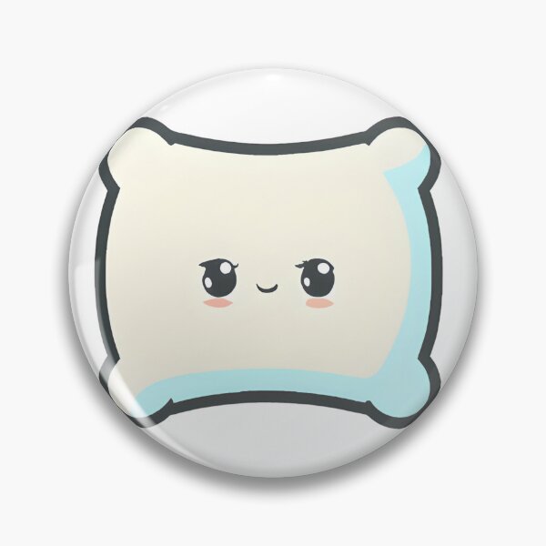 Item preview, Cute Kawaii Chibi Sticker: Pillow designed and sold by Shelley Noel.