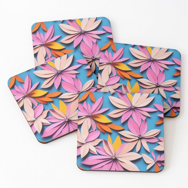 Item preview, Spring Flowers CraftPaper 1 designed and sold by PinetumDesigns.