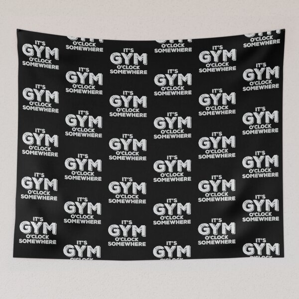 Item preview, Its GYM Oclock Somewhere designed and sold by chillaxcats.