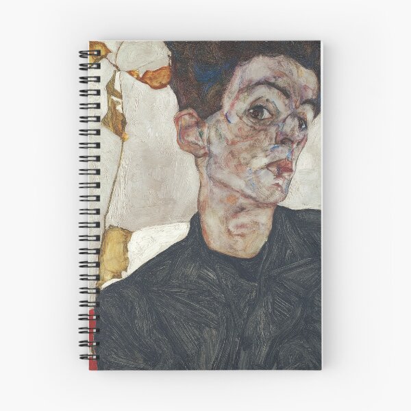 Item preview, Egon Schiele Self-Portrait with Physalis, 1912 designed and sold by Vintage Wall Art.