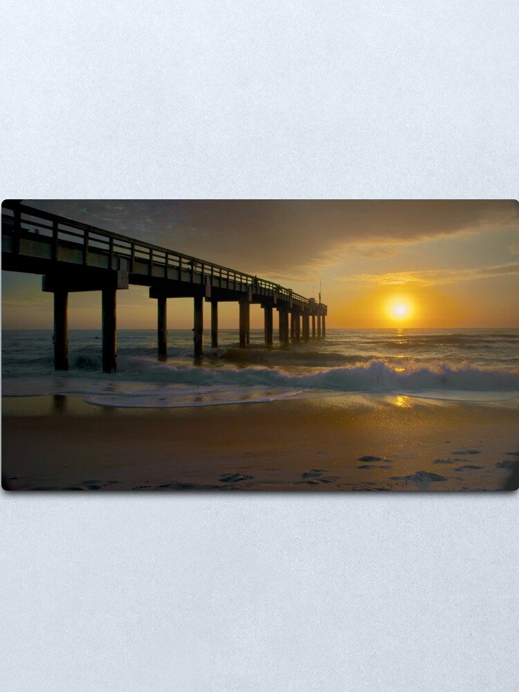 Alternate view of St Augustine Pier Metal Print