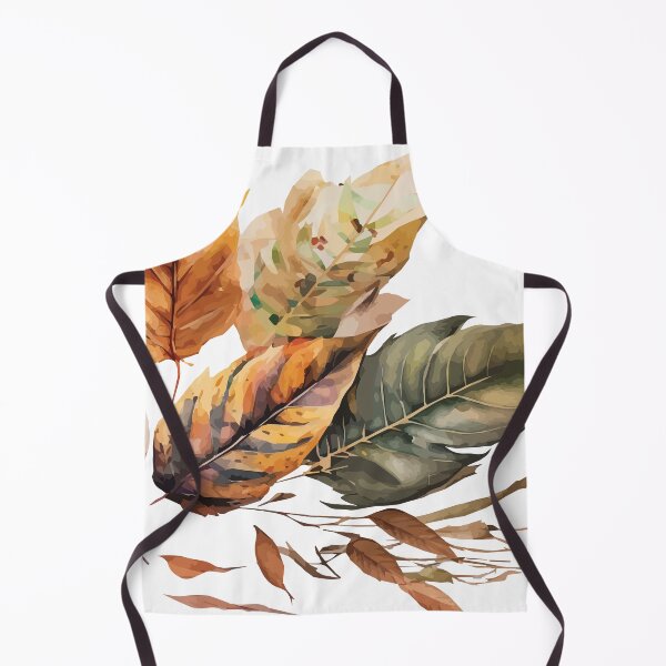 Item preview, A Muted Painting of Fallen Leaves - Watercolor Leaves and Trees designed and sold by GVRDesign.