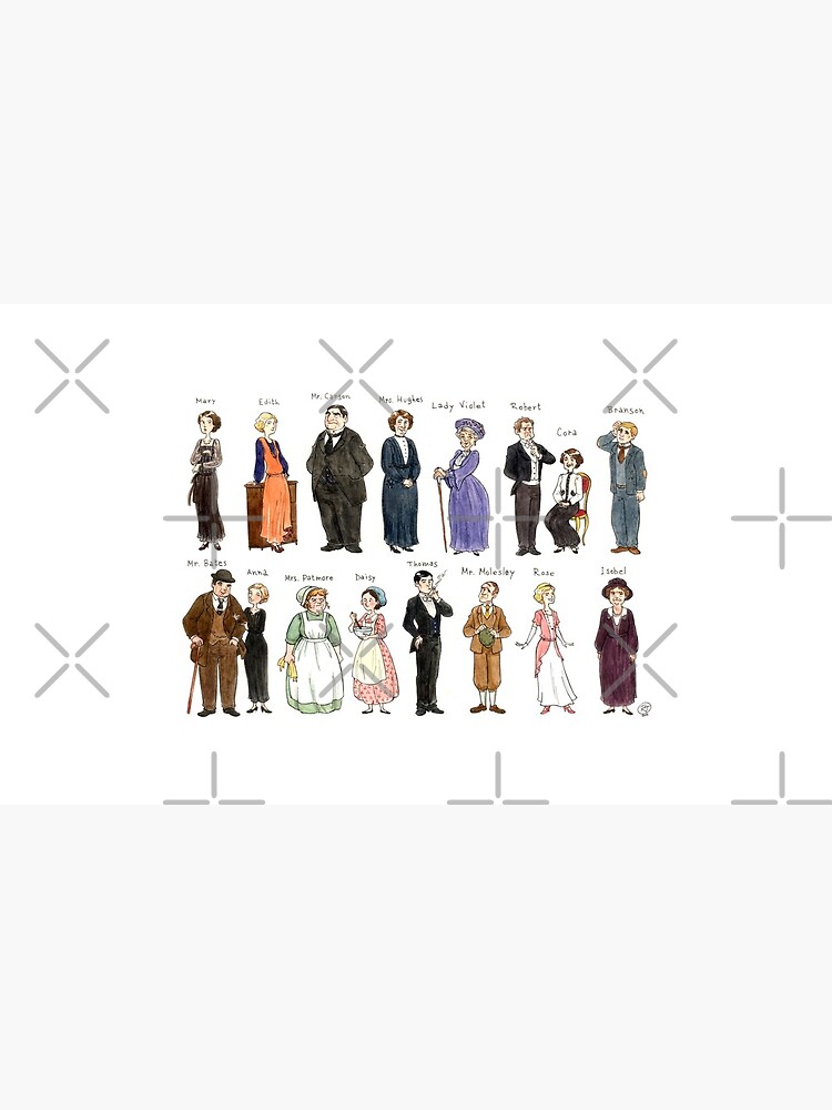 Downton A. Portraits by Roby-boh