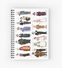 Downton A. Portraits Spiral Notebook