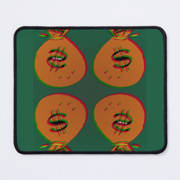 Item preview, money bags 3-D designed and sold by A Quiet Paradox.