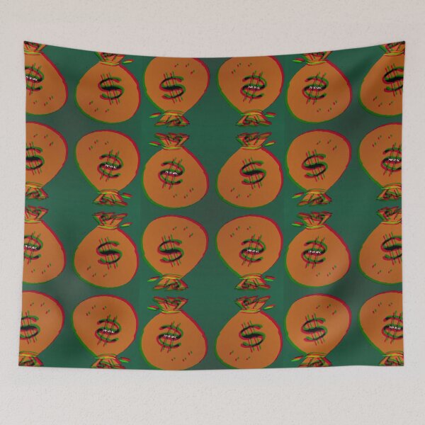 Item preview, money bags 3-D designed and sold by A Quiet Paradox.