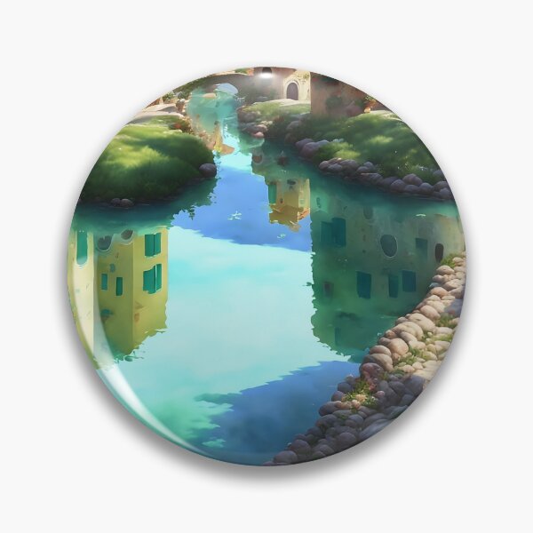 Item preview, Houses On The River designed and sold by ArtsyWishesShop.