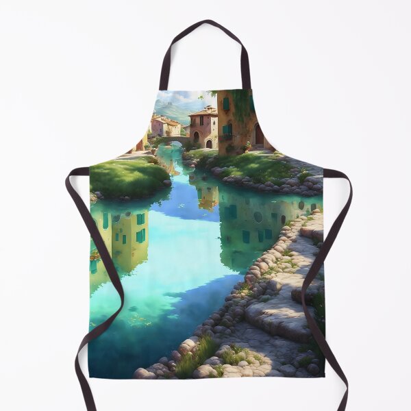 Item preview, Houses On The River designed and sold by ArtsyWishesShop.