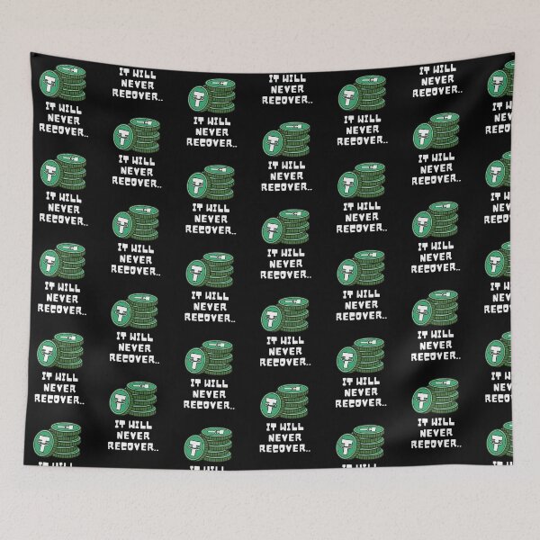 Item preview, It will never Recover Funny Tether designed and sold by mkzmerch.