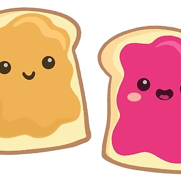 Artwork thumbnail, pb&j (raspberry) by mystudiocreate