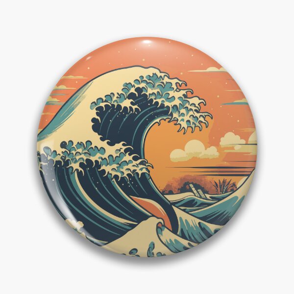 Item preview, Sunset Surf Rider designed and sold by Dimokaya Clothing Co..