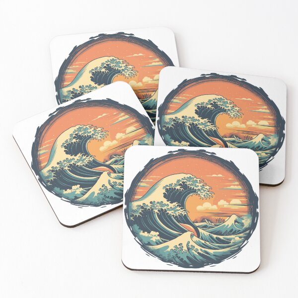 Item preview, Sunset Surf Rider designed and sold by Dimokaya Clothing Co..
