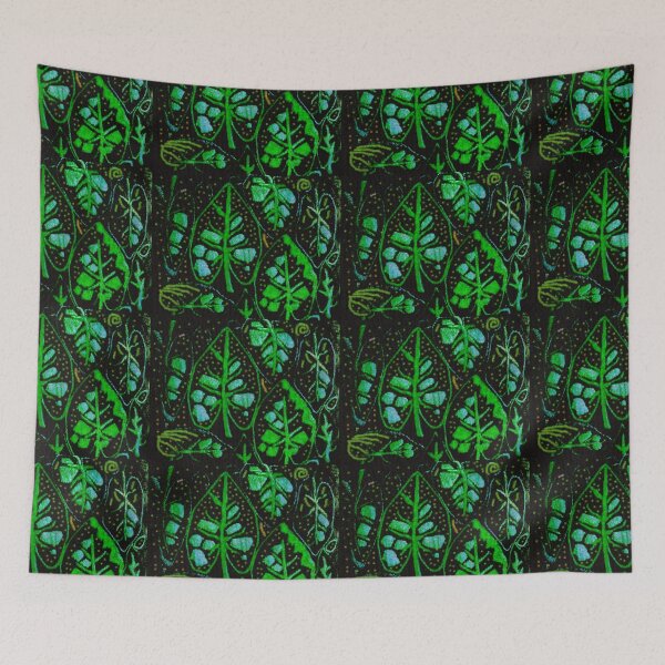 Item preview, Night leaves tropical designed and sold by Aquila Light Pictures.