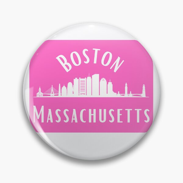 Item preview, Boston Massachusetts - pink designed and sold by jechaiyells.