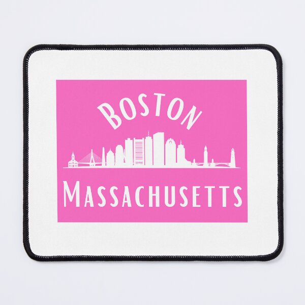 Item preview, Boston Massachusetts - pink designed and sold by jechaiyells.