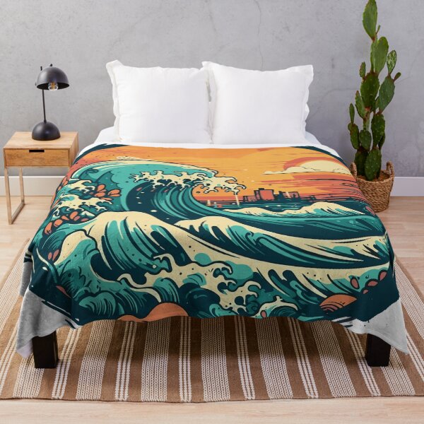 Item preview, Wave Thrill designed and sold by Dimokaya Clothing Co..