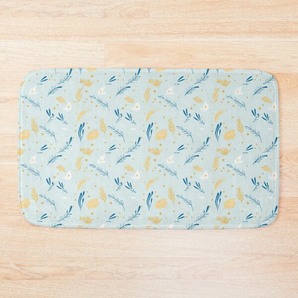 Item preview, Blue and Yellow Feather designed and sold by cardinalhill.
