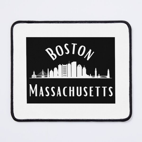Item preview, Boston Massachusetts - black designed and sold by jechaiyells.