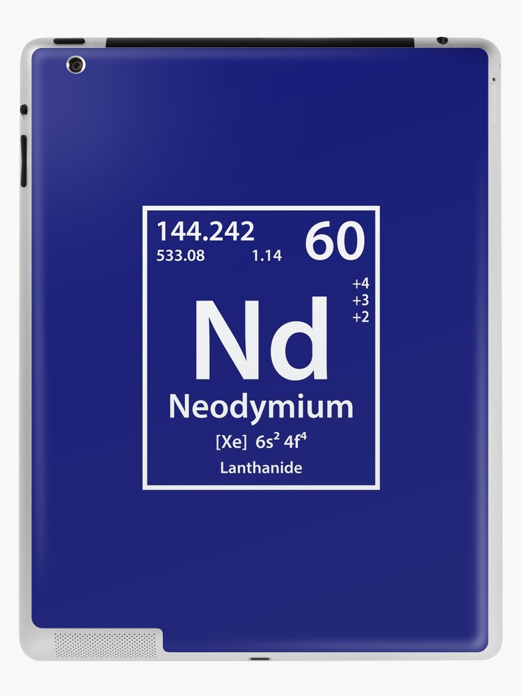 Neodymium Element Ipad Case Skin By Cerebrands Redbubble